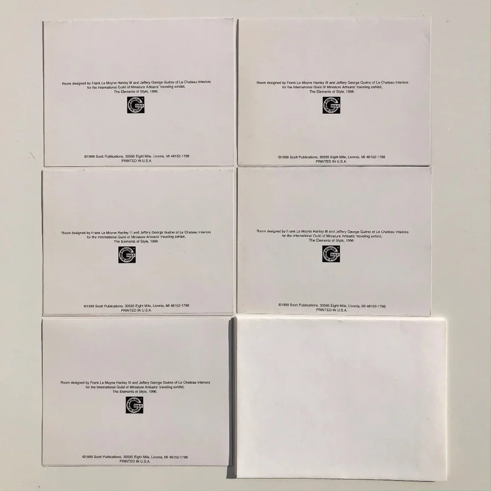 Scott Publications set notecards